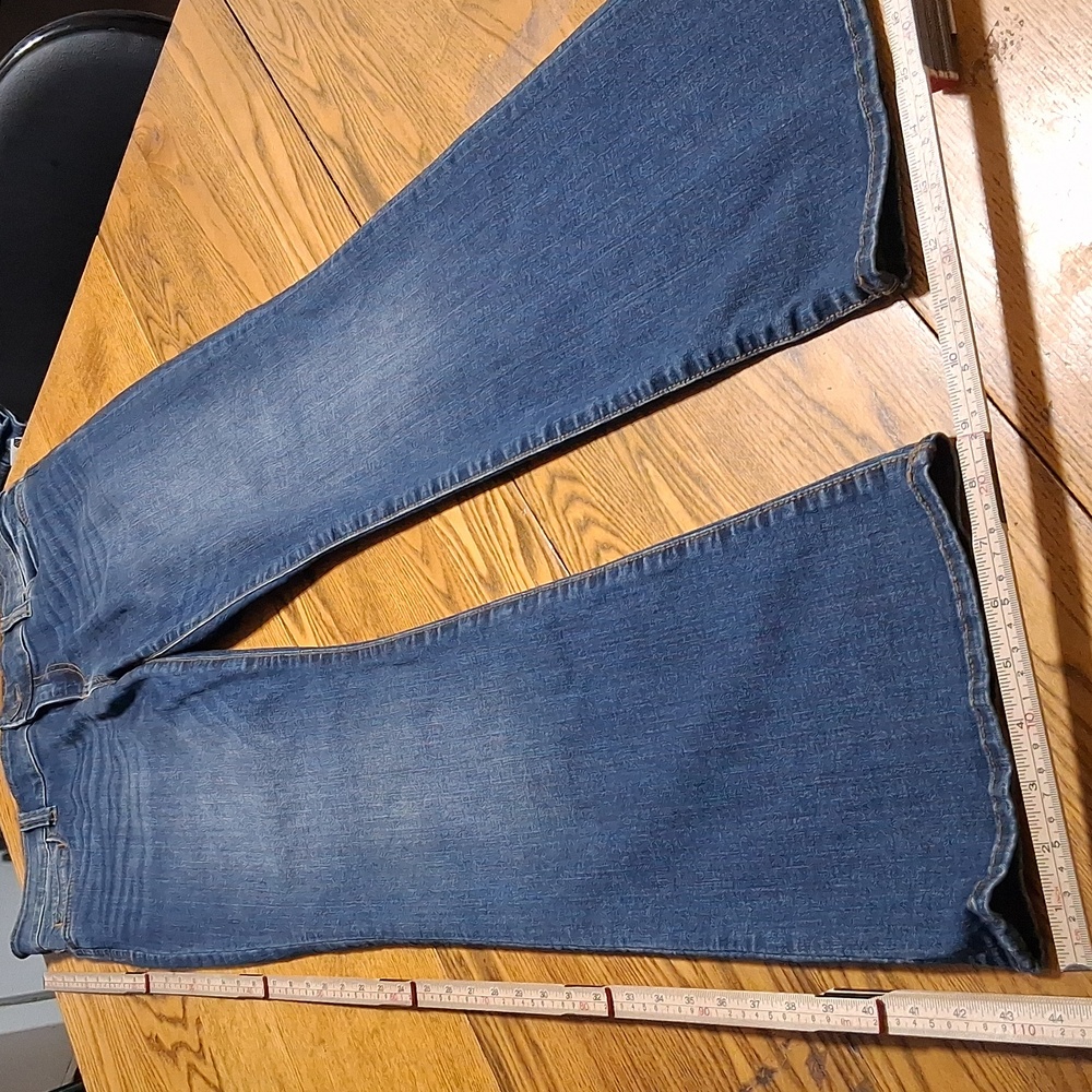 KUT FROM THE KLOTH Jeans Womens 8 BLUE NATALIE BOOTCUT Pants Preowned BOOT CUT